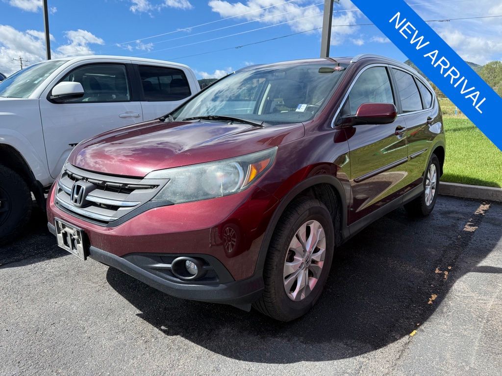 Red 2012 Honda CR-V SUV / Crossover All-Wheel Drive 5-Speed Automatic