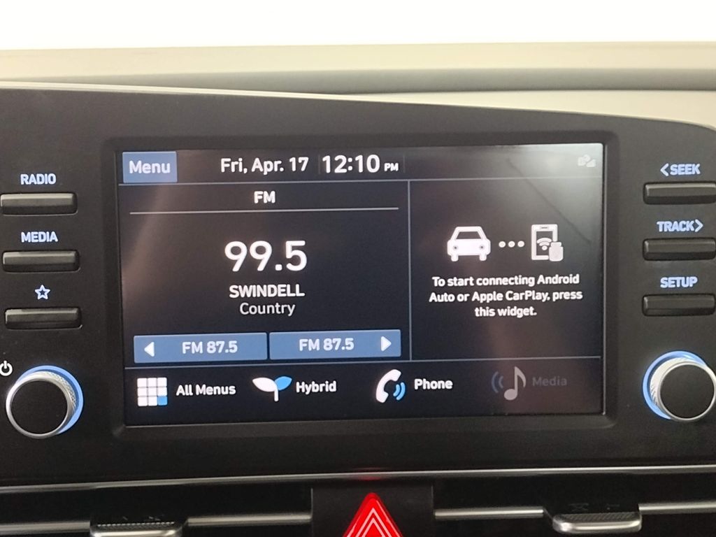 2023 Hyundai Elantra Hybrid Blue