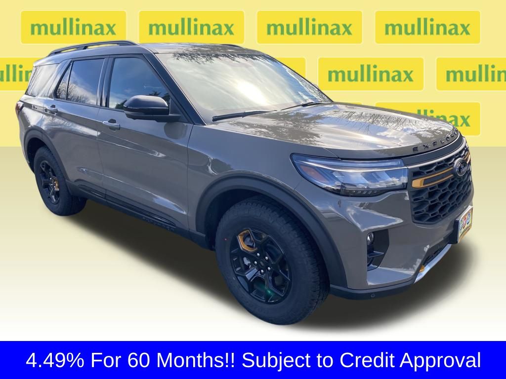 Marsh Gray 2026 Ford Explorer Tremor AWD SUV / Crossover All-Wheel Drive Automatic