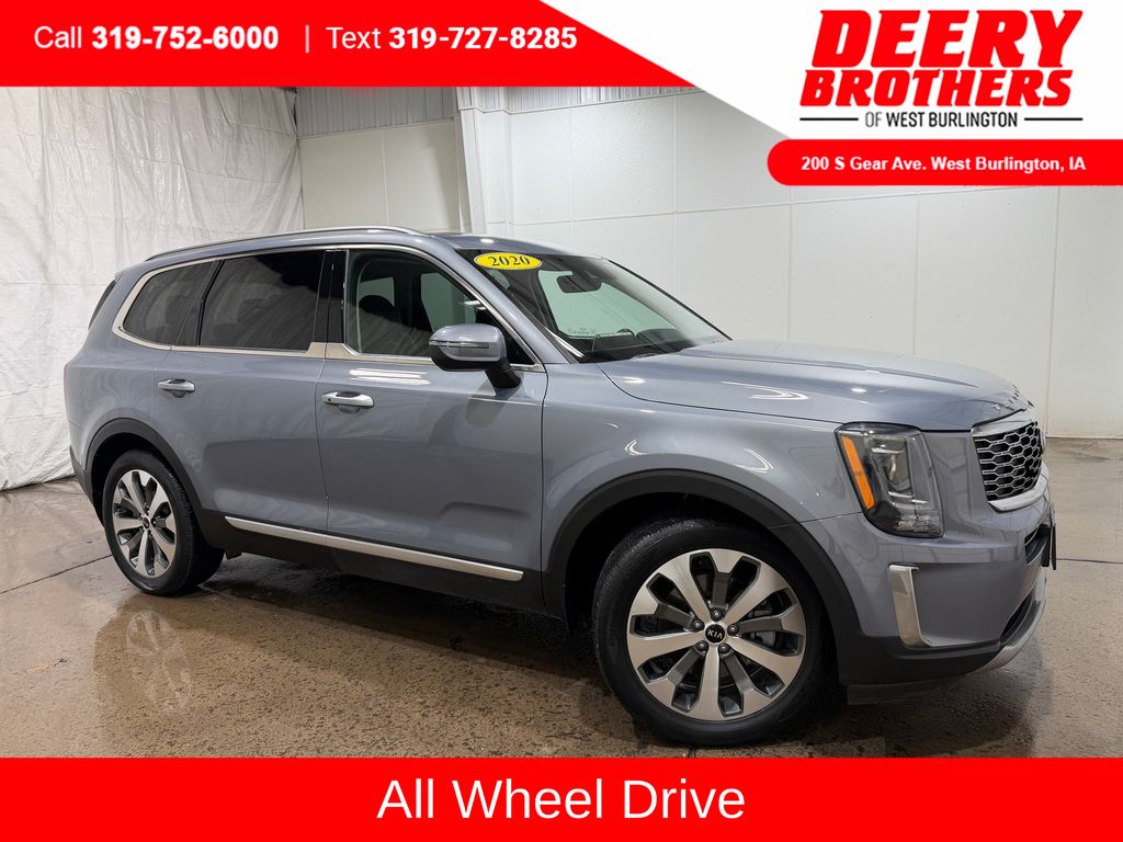 Everlasting Silver 2020 Kia Telluride S AWD SUV / Crossover All-Wheel Drive 8-Speed Automatic