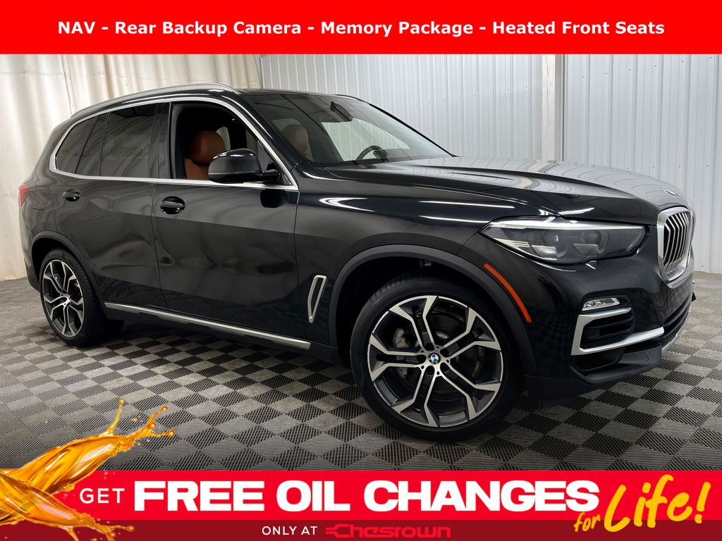 Black Sapphire Metallic 2019 BMW X5 xDrive40i AWD SUV / Crossover All-Wheel Drive 8-Speed Automatic