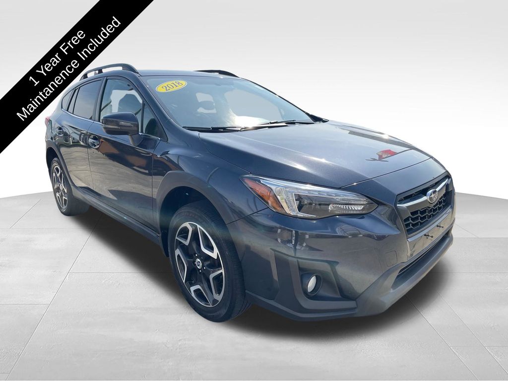 Dark Gray Metallic 2018 Subaru Crosstrek Limited SUV / Crossover All-Wheel Drive Continuously Variable Transmission