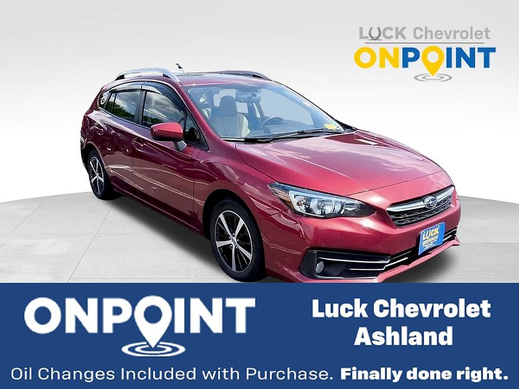 Crimson Red Pearl 2022 Subaru Impreza Premium Wagon AWD Wagon All-Wheel Drive Continuously Variable Transmission
