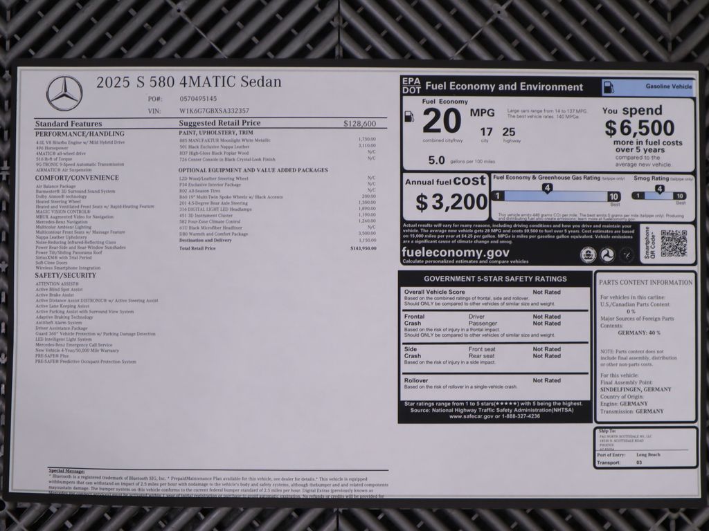 Thumbnail: 2025 Mercedes-Benz S-Class - 9