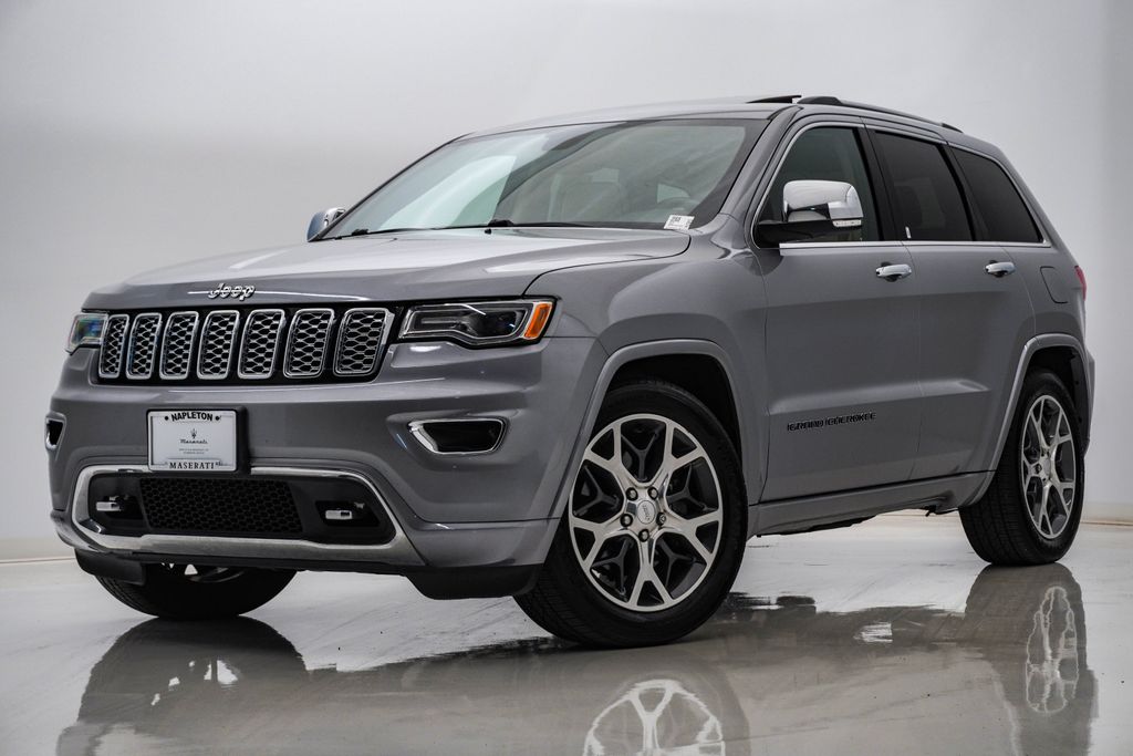 Billet Silver Metallic Clearcoat 2019 Jeep Grand Cherokee SUV / Crossover Four-Wheel Drive 8-Speed Automatic