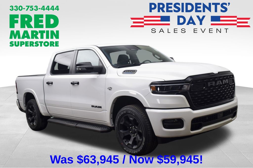 new 2026 Ram 1500 car, priced at $59,945