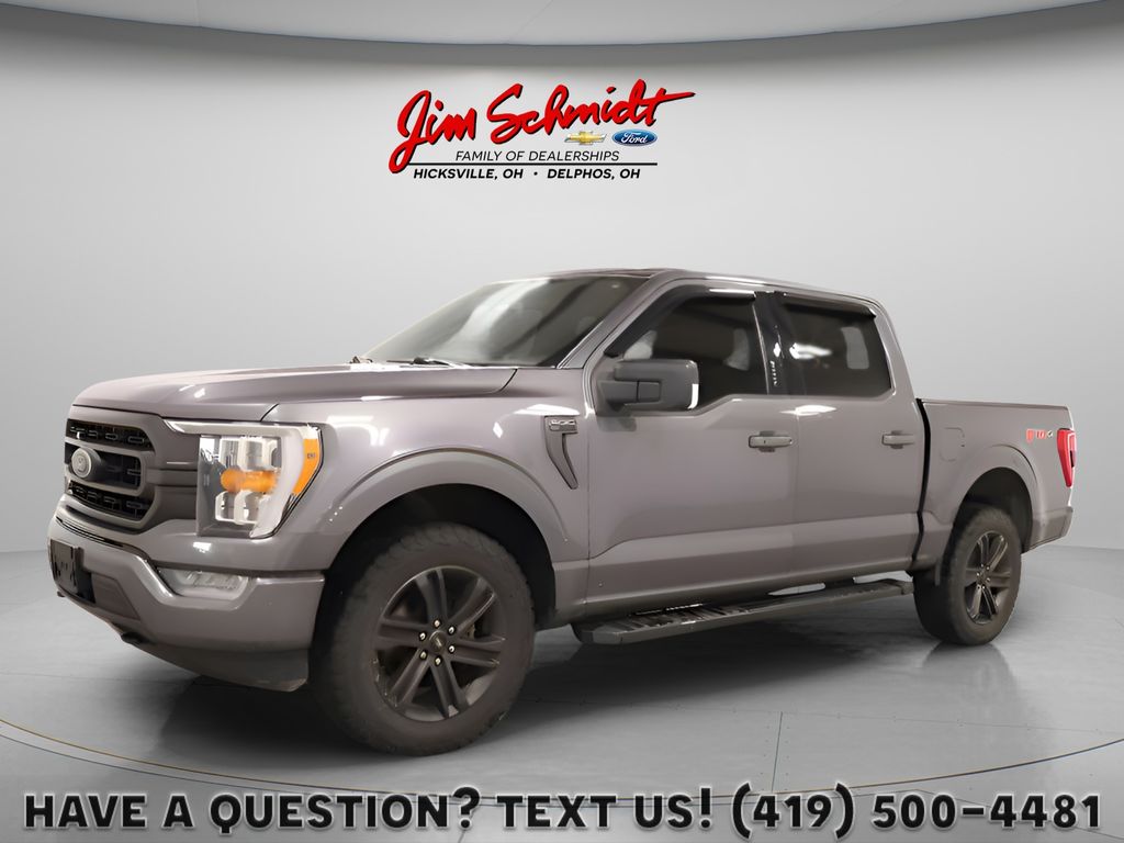 Carbonized Gray Metallic 2021 Ford F-150 Pickup Truck Four-Wheel Drive Automatic
