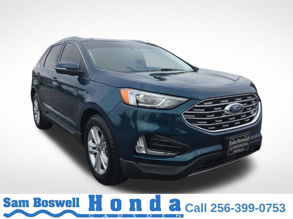 Green Metallic 2020 Ford Edge SUV / Crossover Front-Wheel Drive 8-Speed Automatic