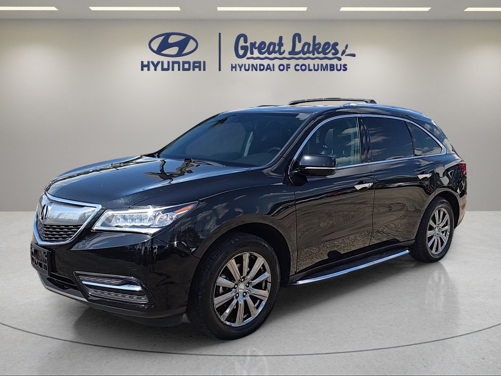 Crystal Black Pearl 2015 Acura MDX SUV / Crossover All-Wheel Drive 6-Speed Automatic