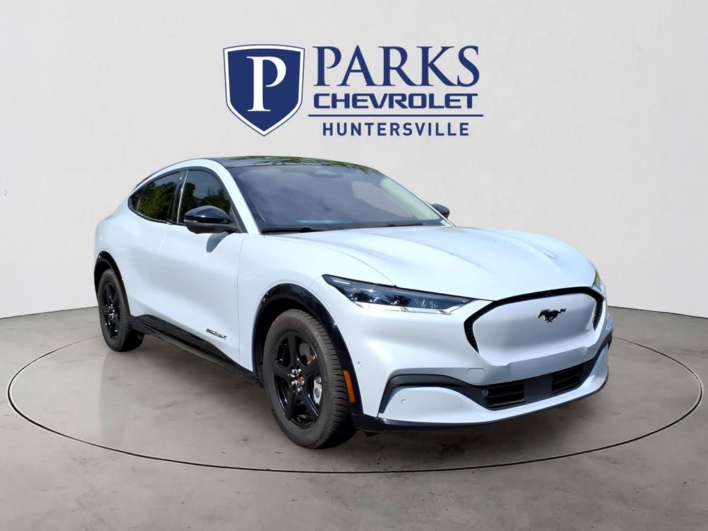 Space White Metallic 2022 Ford Mustang Mach-E SUV / Crossover All-Wheel Drive 1-Speed Dual Clutch