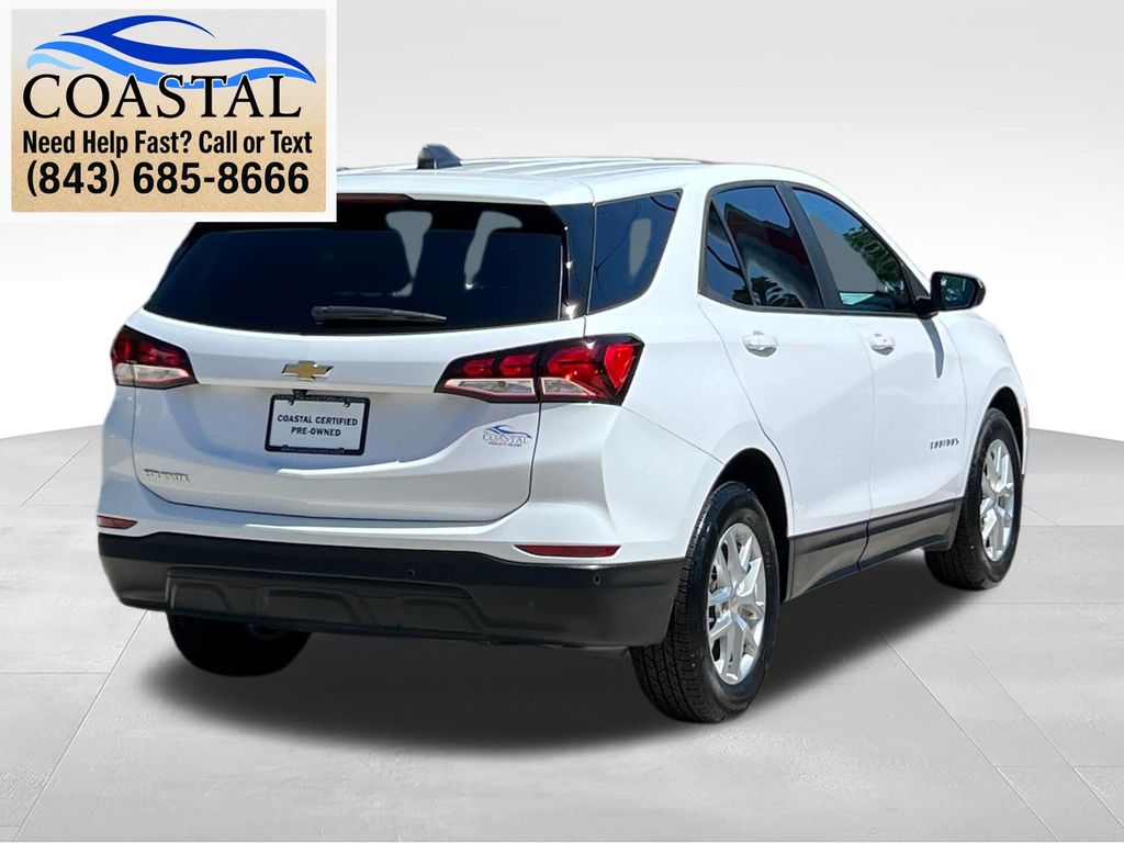 2023 Chevrolet Equinox LS White at Matthews Motors of Wilmington