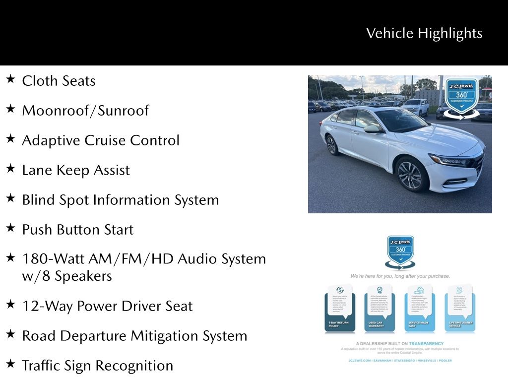 2018 Honda Accord Hybrid EX