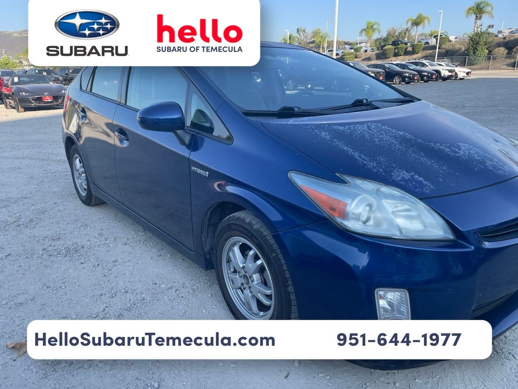 Blue Ribbon Metallic 2010 Toyota Prius Hatchback Front-Wheel Drive Continuously Variable Transmission