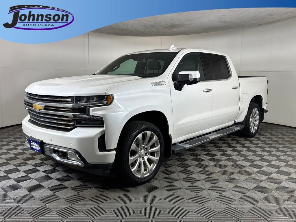White (Iridescent Pearl Tricoat) 2020 Chevrolet Silverado 1500 Pickup Truck Four-Wheel Drive 8-Speed Automatic