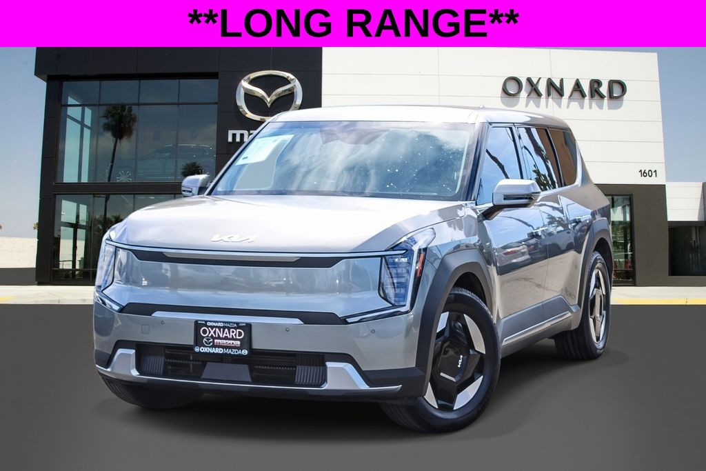 Pebble Gray 2024 Kia EV9 Light Long Range RWD SUV / Crossover Rear-Wheel Drive 1-Speed Automatic