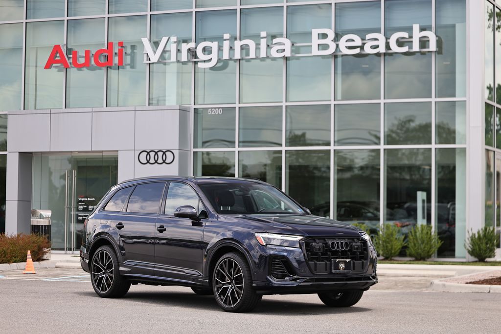 Waitomo Blue Metallic 2025 Audi Q7 SUV / Crossover All-Wheel Drive 8-Speed Automatic
