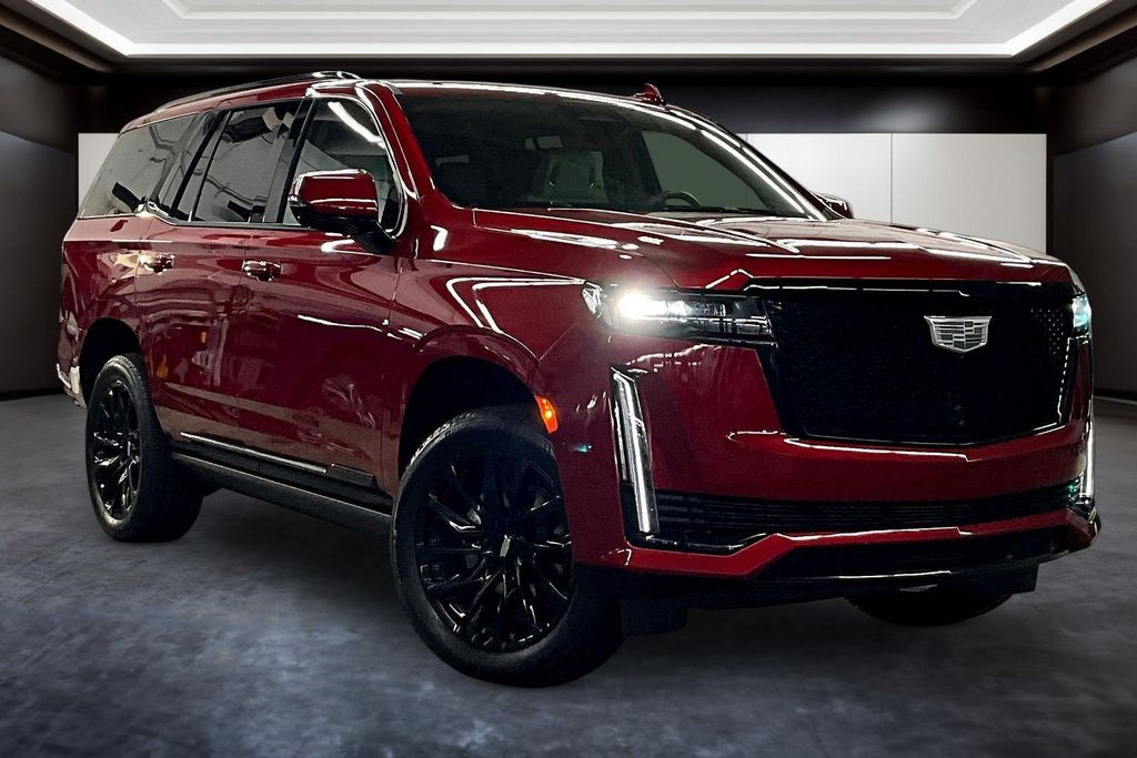 Radiant Red Tintcoat 2024 Cadillac Escalade SUV / Crossover Four-Wheel Drive Automatic