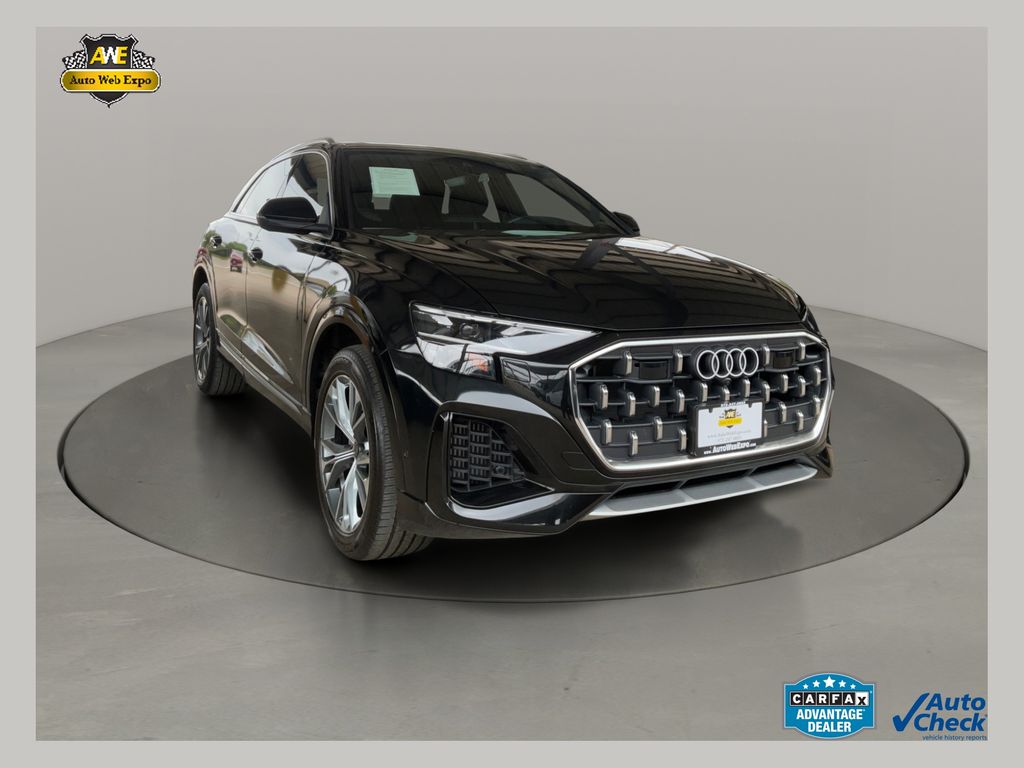 Black 2025 Audi Q8 quattro Premium 55 TFSI SUV / Crossover All-Wheel Drive 8-Speed Automatic