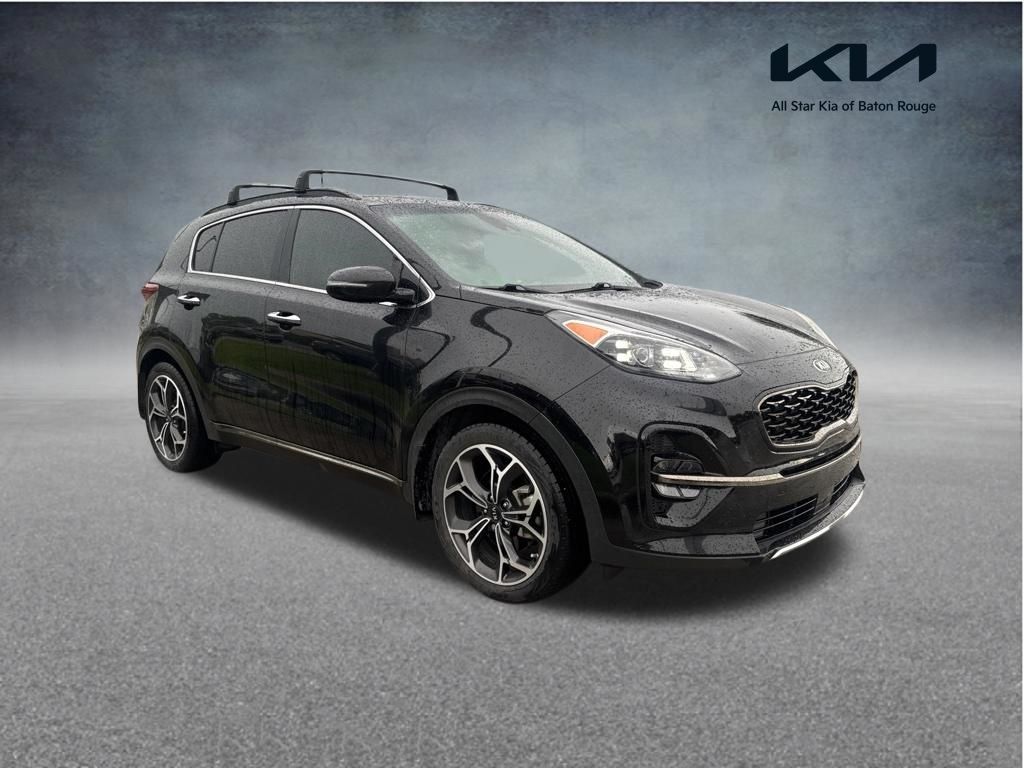 Black Cherry Pearl 2021 Kia Sportage SUV / Crossover Front-Wheel Drive 6-Speed Automatic Overdrive