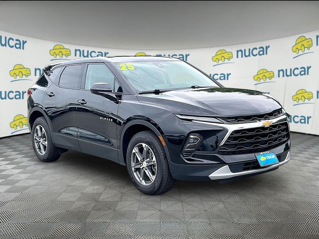 Black 2025 Chevrolet Blazer SUV / Crossover All-Wheel Drive 9-Speed Automatic Overdrive
