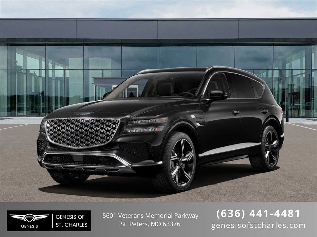 Vik Black 2025 Genesis GV80 3.5T Prestige AWD SUV / Crossover All-Wheel Drive 8-Speed Automatic