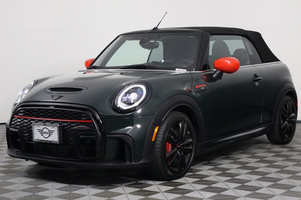John Cooper Works Rebel Green 2024 MINI Cooper Convertible Front-Wheel Drive 8-Speed Automatic