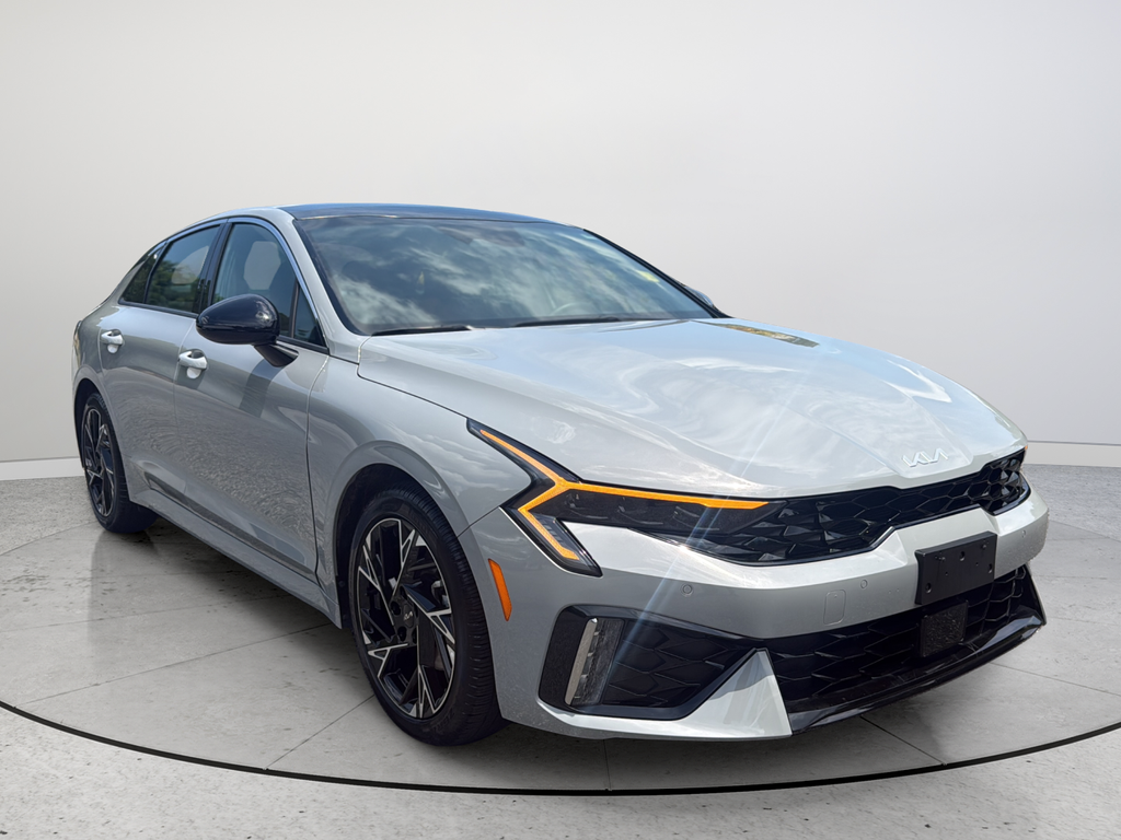 Wolf Gray 2025 Kia K5 Sedan Front-Wheel Drive 8-Speed Automatic