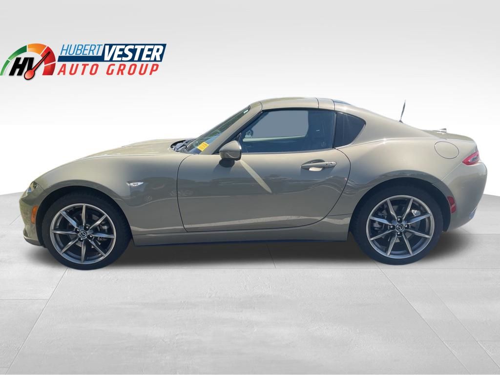 Zircon Sand Metallic 2023 Mazda MX-5 Miata RF Grand Touring RWD Convertible Rear-Wheel Drive 6-Speed Automatic