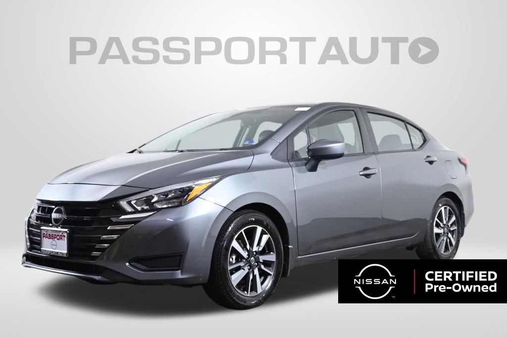 Gray (Gun Metallic) 2025 Nissan Versa Sedan Front-Wheel Drive Automatic