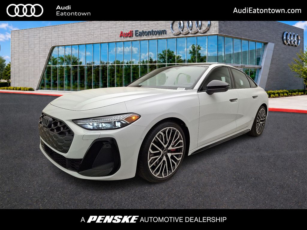 Glacier White 2026 Audi S5 Sedan All-Wheel Drive 7-Speed Automatic