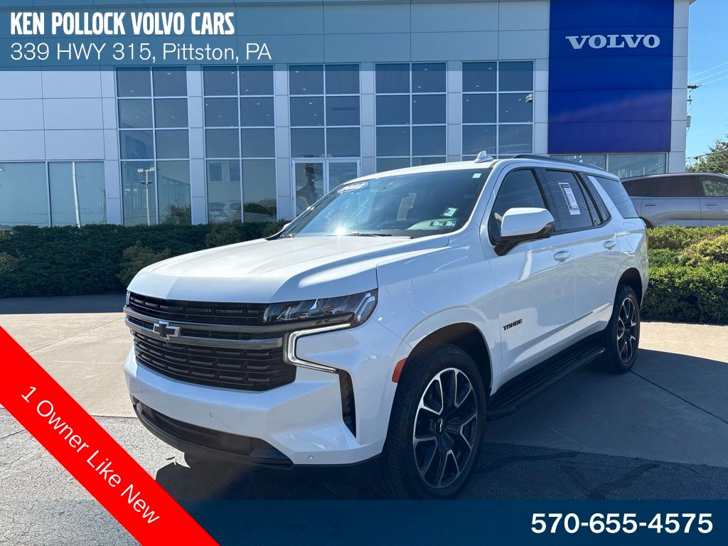 White (Iridescent Pearl Tricoat) 2022 Chevrolet Tahoe SUV / Crossover Four-Wheel Drive 