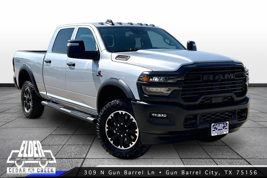 Silver 2026 RAM 2500 Pickup Truck Four-Wheel Drive 8-Speed Automatic