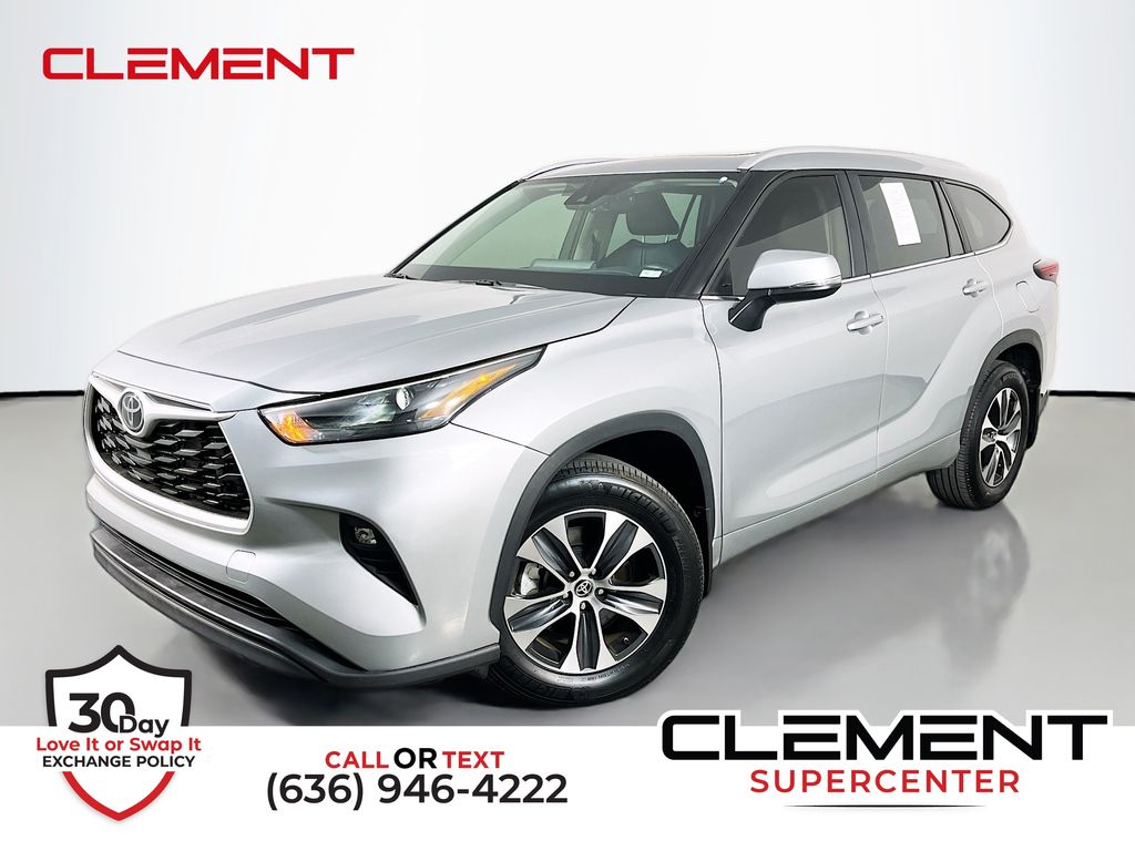 Celestial Silver Metallic 2025 Toyota Highlander SUV / Crossover Front-Wheel Drive 8-Speed Automatic