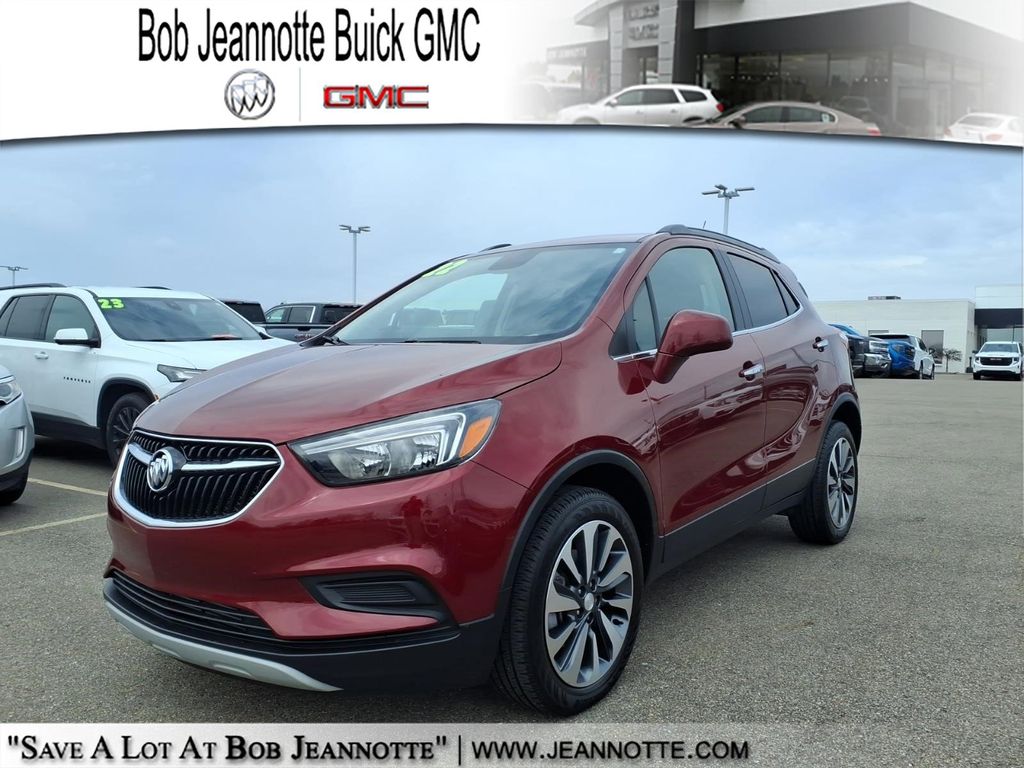 Cinnabar Metallic 2022 Buick Encore Preferred AWD SUV / Crossover All-Wheel Drive 6-Speed Automatic Overdrive