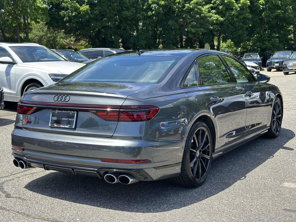 Daytona Gray Pearl 2024 Audi S8 4.0T quattro Sedan All-Wheel Drive 8-Speed Automatic