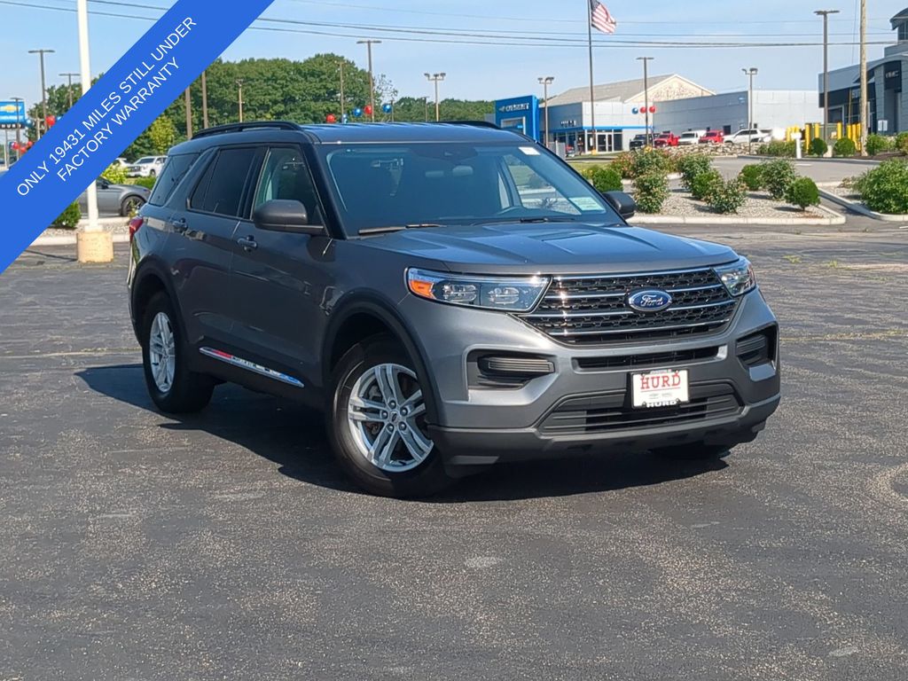 Gray Metallic 2024 Ford Explorer SUV / Crossover All-Wheel Drive Automatic