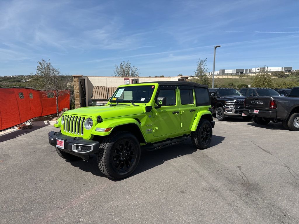 Used Car 2021 Jeep Wrangler  Unlimited Sahara 4xe For Sale Under $30,000 In Austin, Texas