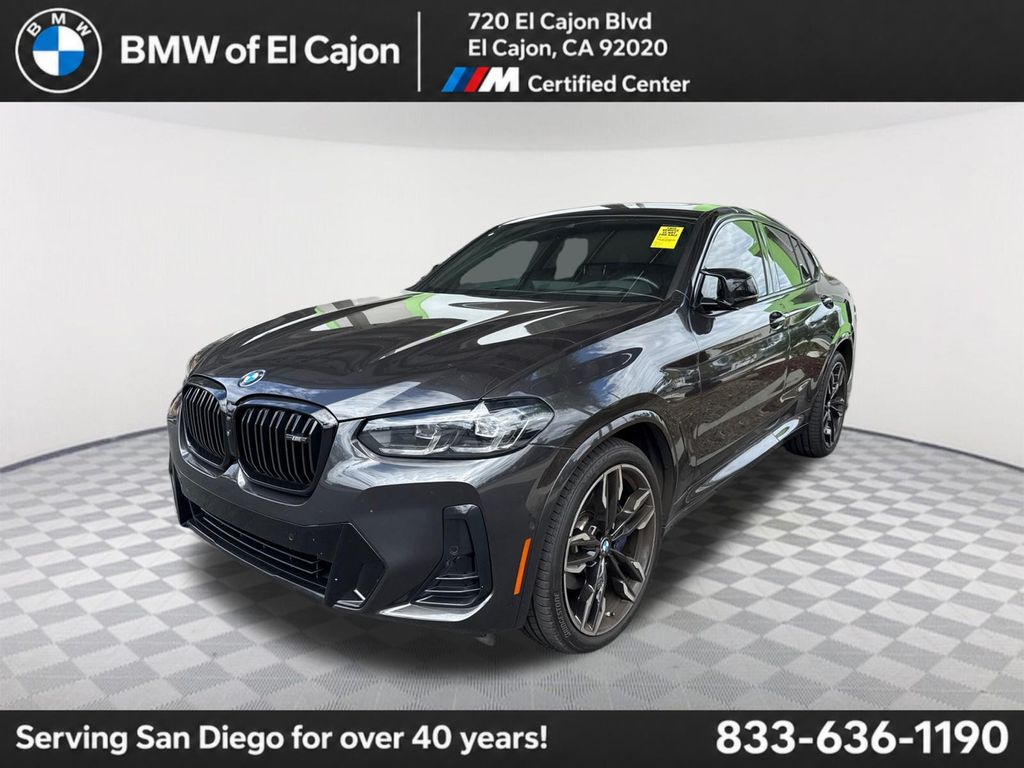 Gray (Dark Graphite Metallic) 2024 BMW X4 SUV / Crossover All-Wheel Drive 8-Speed Automatic