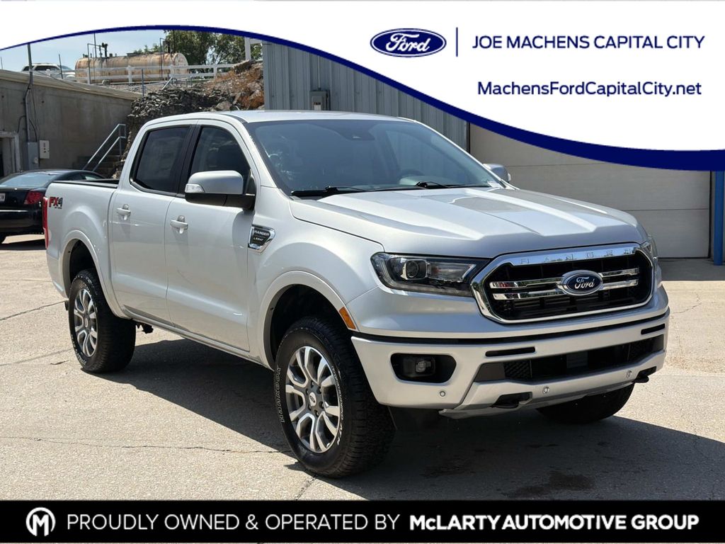 Ingot Silver 2019 Ford Ranger Pickup Truck Four-Wheel Drive Automatic