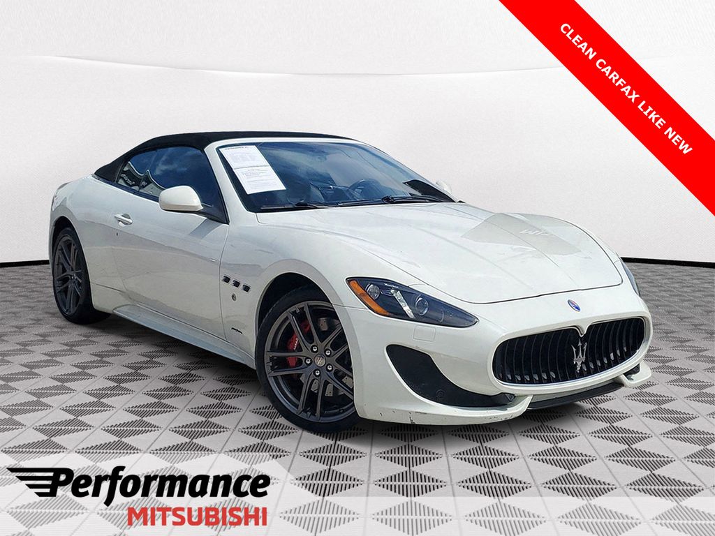 2016 Maserati GranTurismo Sport Convertible