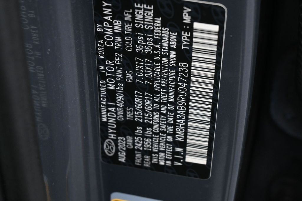Used 2024 Ecotronic Gray Pearl Hyundai SE image 18