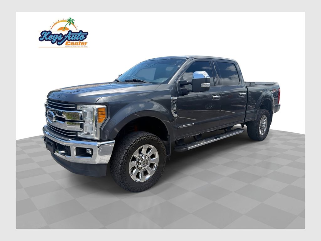Gray (Magnetic) 2017 Ford F-350 Super Duty Pickup Truck Four-Wheel Drive 6-Speed Automatic