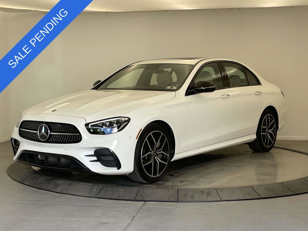 White 2023 Mercedes-Benz E-Class E 350 4MATIC Sedan All-Wheel Drive 9-Speed Automatic