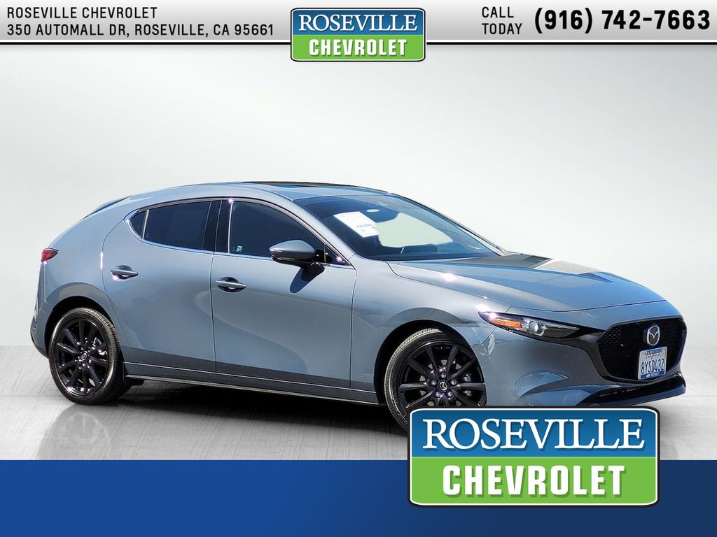 Gray Metallic 2021 Mazda MAZDA3 Hatchback Front-Wheel Drive 6-Speed Automatic