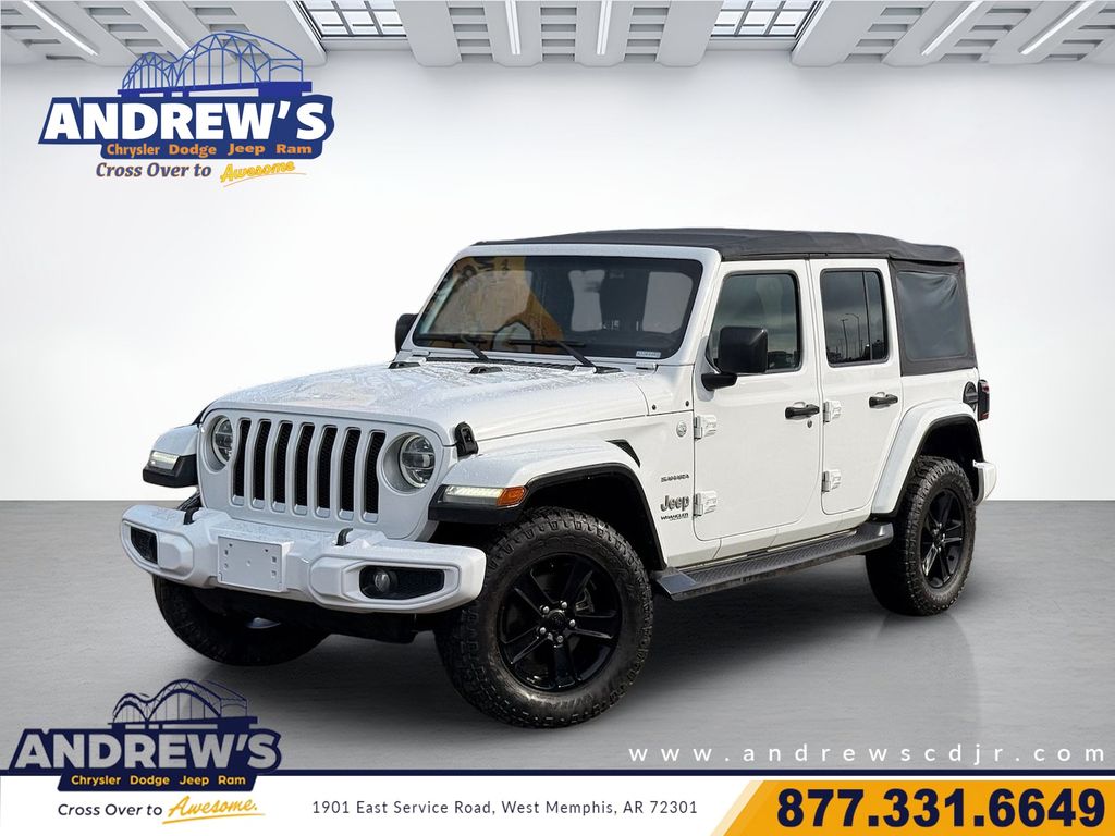 Bright White Clearcoat 2019 Jeep Wrangler SUV / Crossover Four-Wheel Drive 8-Speed Automatic