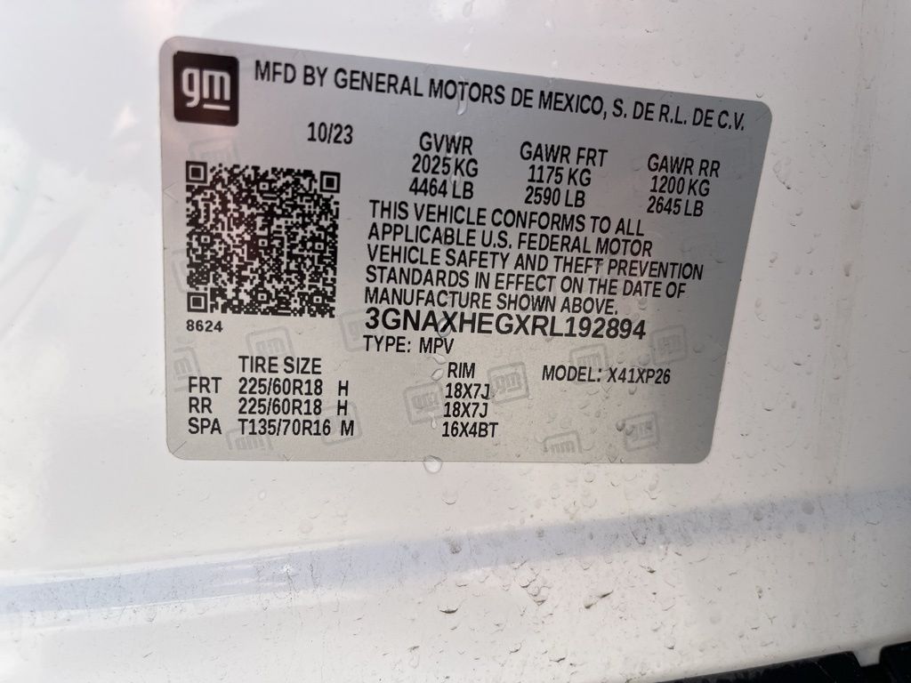 Thumbnail: 2024 Chevrolet Equinox - 9