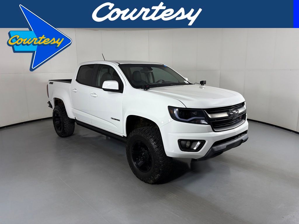 Summit White 2016 Chevrolet Colorado Pickup Truck Four-Wheel Drive 6-Speed Automatic