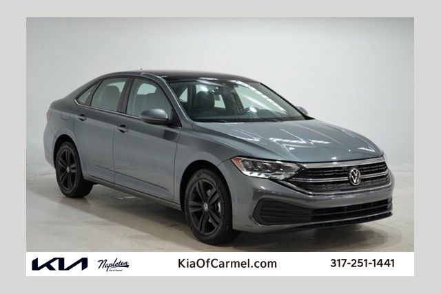 Platinum Gray Metallic 2024 Volkswagen Jetta Sedan Front-Wheel Drive 8-Speed Automatic