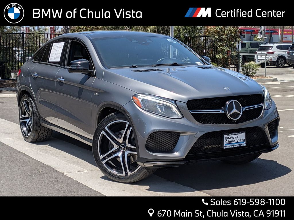 Selenite Gray Metallic 2018 Mercedes-Benz GLE AMG GLE 43 Coupe 4MATIC SUV / Crossover All-Wheel Drive 9-Speed Automatic
