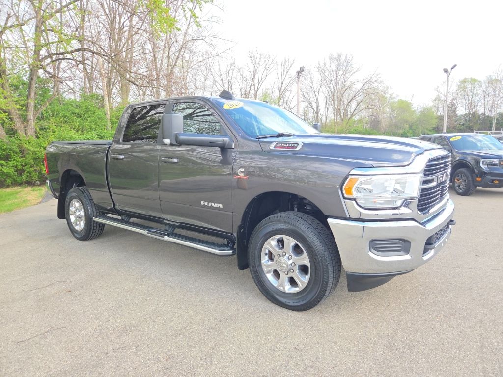 Gray (Granite Crystal Metallic Clearcoat) 2020 RAM 2500 Big Horn Crew Cab 4WD Pickup Truck Four-Wheel Drive 6-Speed Automatic